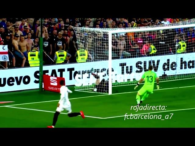Gerard Pique goal line clearance - Barcelona vs. Valencia (25/05/2019) Slow Motion - Copa del Rey