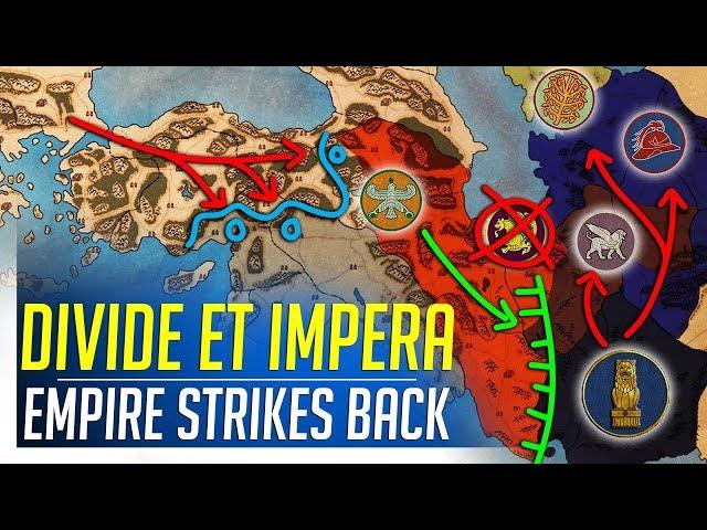 Empire Strikes Back! - Divide Et Impera - Macedon v India Cinematic Gameplay