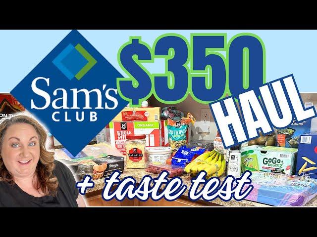 Epic $350 Sam's Club Haul with Prices | Best Deals & Honest Taste Test of Our Finds!