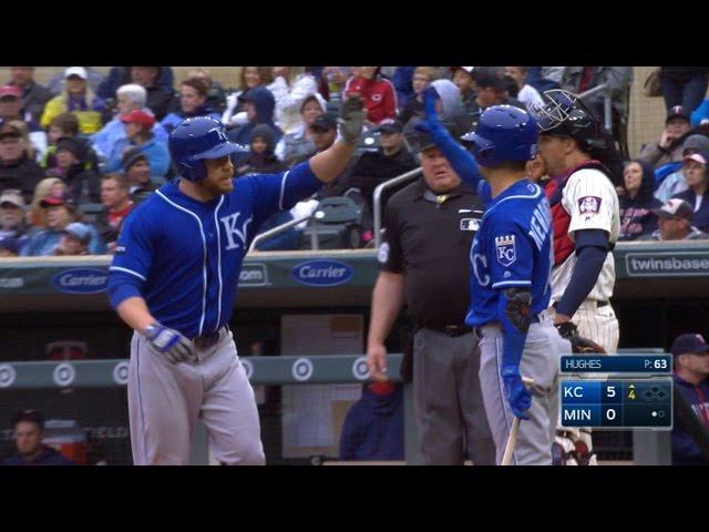 5/21/17: Moss' two home runs power Royals to win