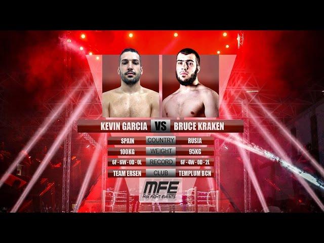 MIX FIGHT - KEVIN GARCIA vs BRUCE KRAKEN