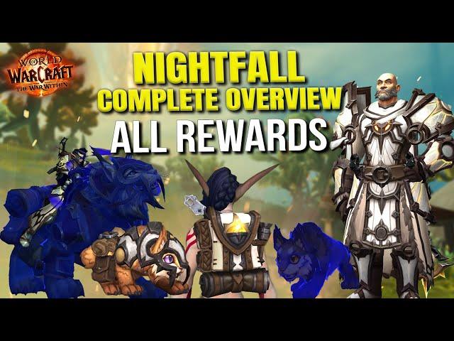 All NIGHTFALL Event Rewards & Complete Overview - All You Need To Know 11.1.5 WoW Guide