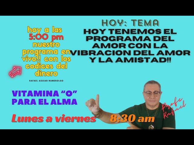 GRAN PROGRAMA DEL "AMOR" PARA TODOS MIS SEGUIDORES DEL CANAL CON VIBRACION DE 4 CIFRAS!!!