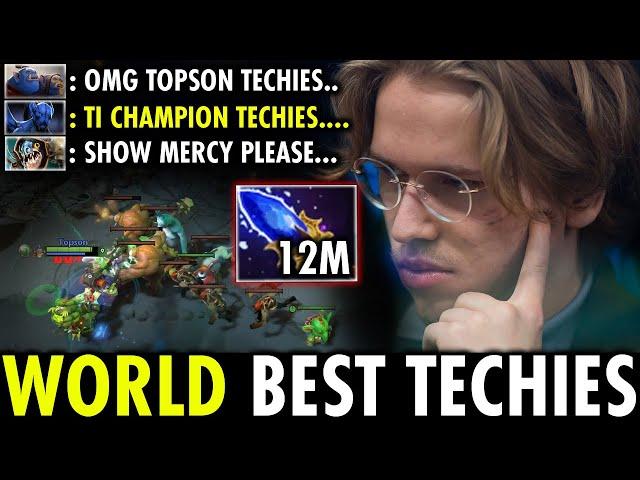 TOPSON BEST TECHIES IN THE WORLD!! OMG Ti Champion 200IQ Jungle Techies | Techies Official