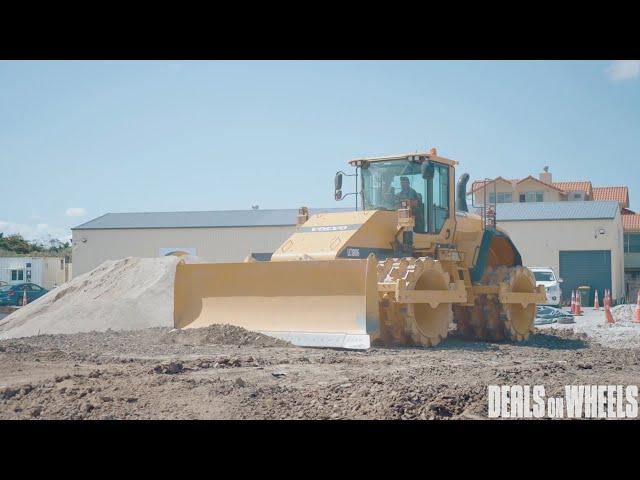 Cameron Civil's new Volvo wheel loader compactor | Deals on Wheels NZ