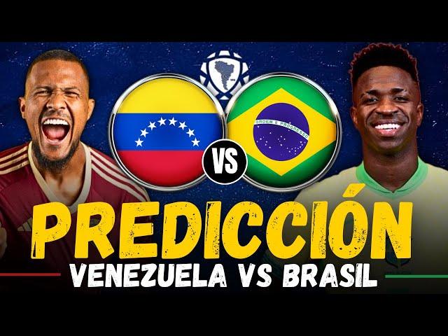 VENEZUELA vs BRASIL • Eliminatorias Sudamericanas Mundial 2026 • Predicción y Pronóstico (2024)