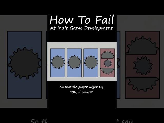 How To Fail At Puzzle Progression