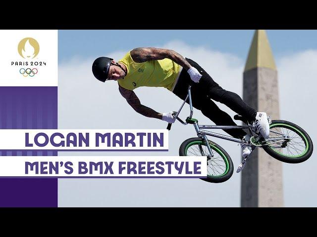  Best of Logan Martin | Men's BMX Freestyle | #Paris2024 Highlights