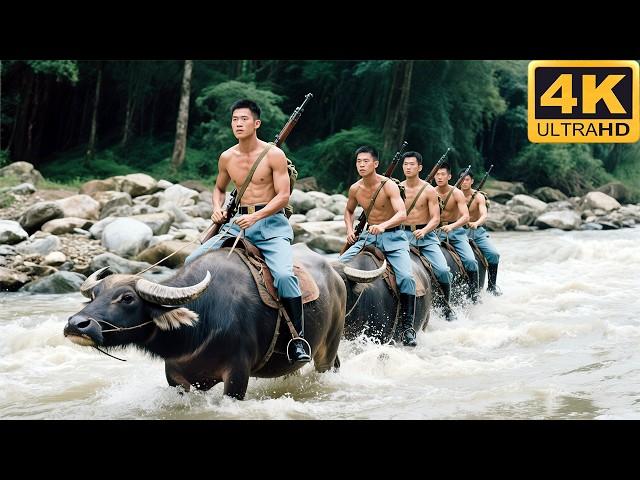 中國獵人騎水牛過江，前後包抄直接端掉日軍老巢！ 抗日 | Kung Fu | 2025動作大片