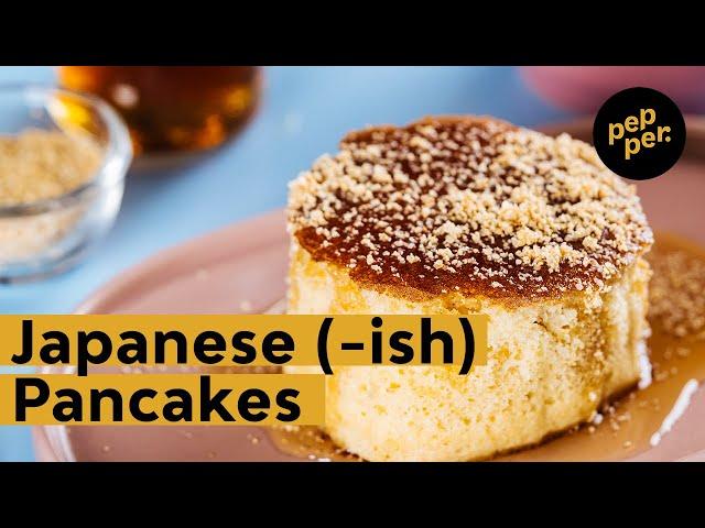 Japanese (-ish) Pancakes Recipe: Fluffy, Jiggly Pancakes with Nutty Sesame Topping | Pepper.ph