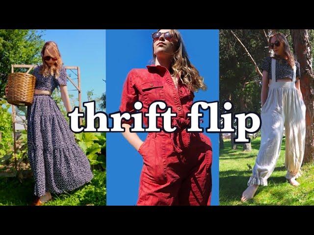 Upcycling Thrifted Clothes | Thrift Flip episode 1