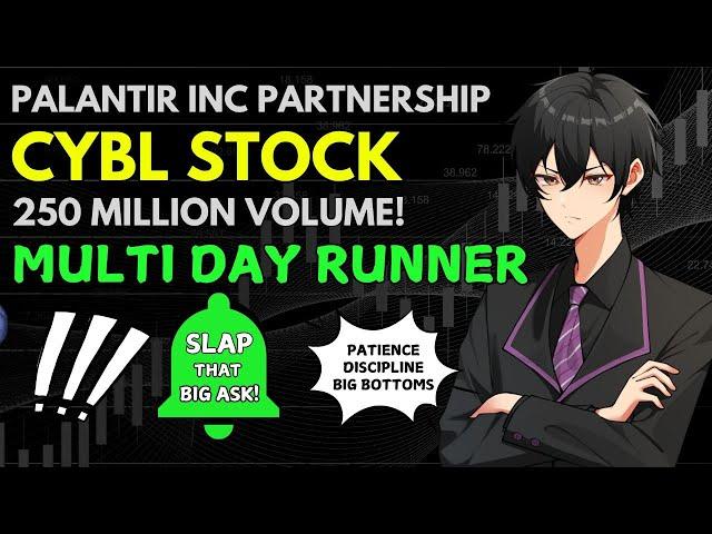 CYBL STOCK PLTR PALANTIR TECHNOLOGIES INC PARTNERSHIP! (EMERGENCY UPLOAD!)