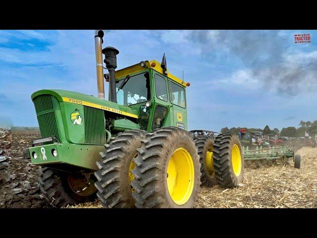 TRACTORS PLOWING at the 2023 Half Century of Progress Show