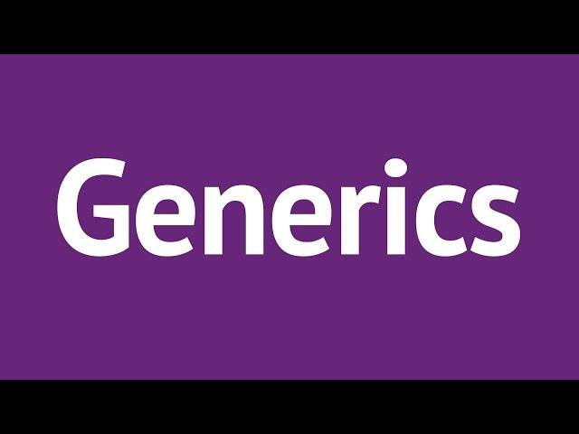 C# Generics Tutorial: Whats and Whys | Mosh