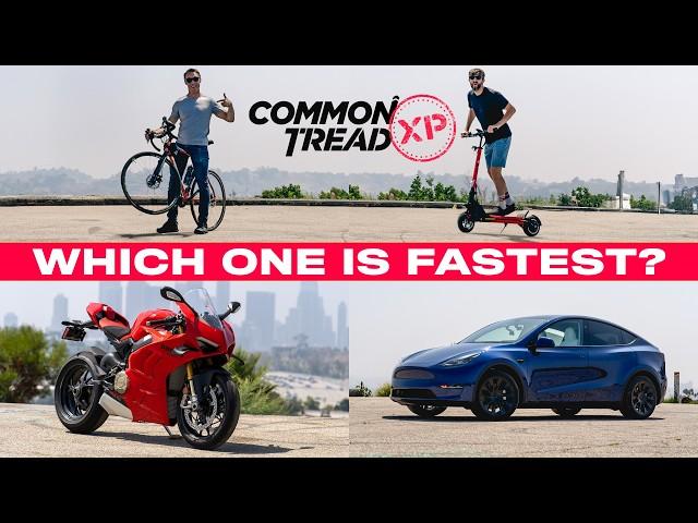 Is Motorcycle Lane Splitting the Fastest Way Across a City? | CTXP