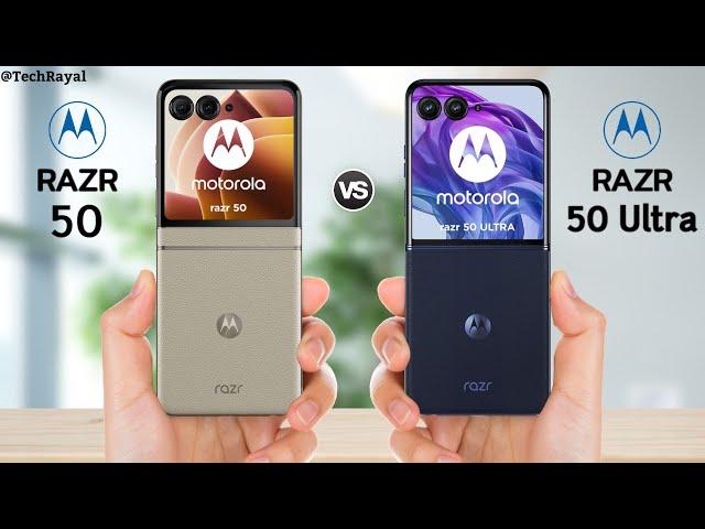 Moto Razr 50 vs Moto Razr 50 Ultra || Full Comparison