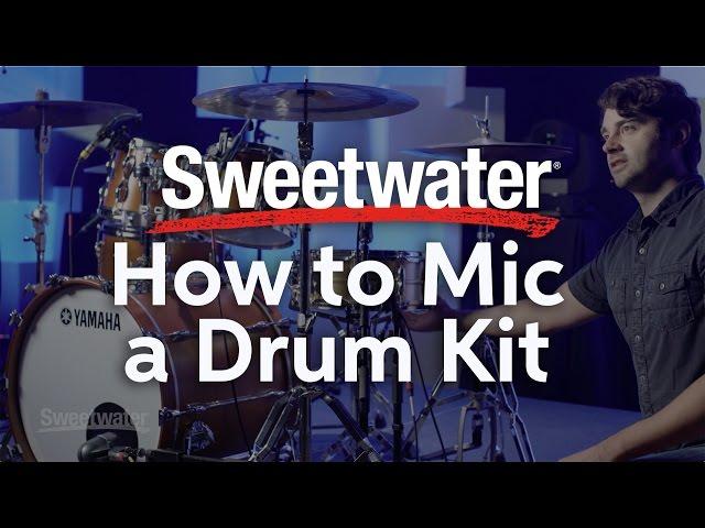 How to Mic a Drum Kit presented by Daniel Ellis from Jesus Culture