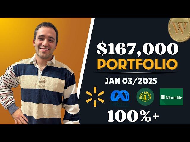 $167,000 Tax-Free stock Portfolio Update