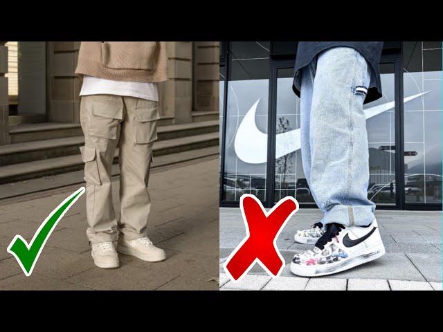 How To | Wear Cargo Pants | with NIKE AIR FORCE 1