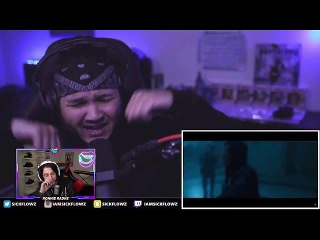 Ronnie Radke REACTS to My Reaction of Popular Monster | iamsickflowz