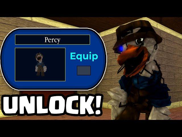 How To Unlock PERCY Skin in Piggy! (Alpha Key)