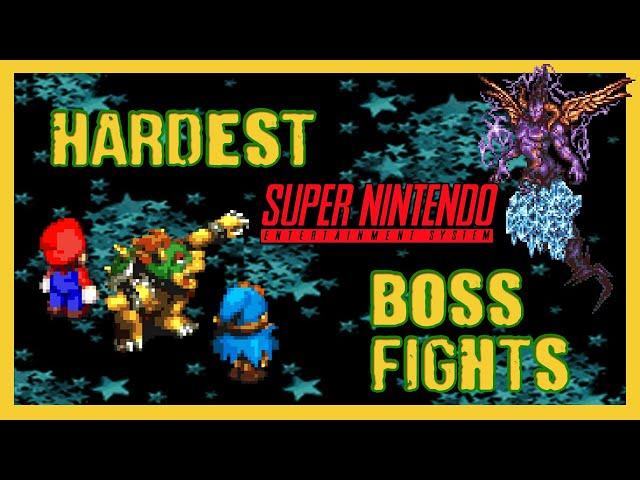 13 Hardest Super Nintendo Boss Fights - SNESdrunk