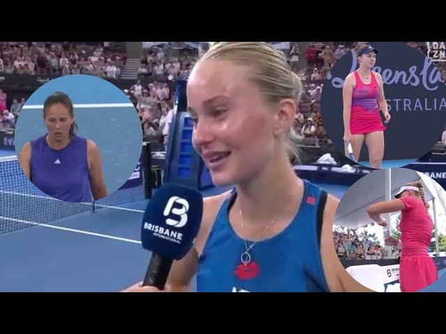 Polina Kudermetova amazing comeback vs Daria Kasatkina | Mirra Andreeva bagels  Linda Noskova