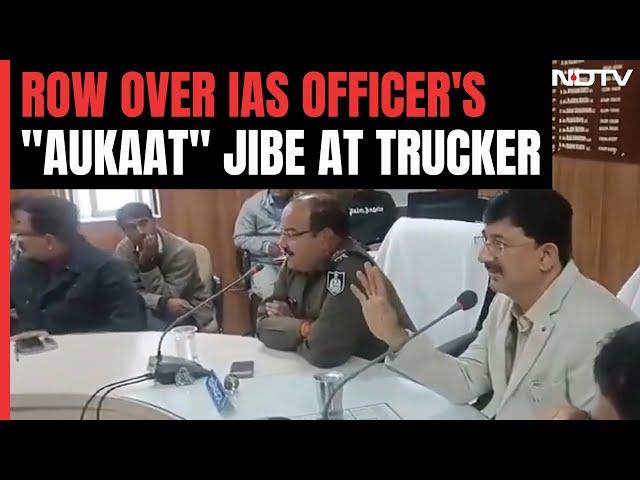 IAS Officer's "Aukaat" Remark Sparks Row. Then A Clarification