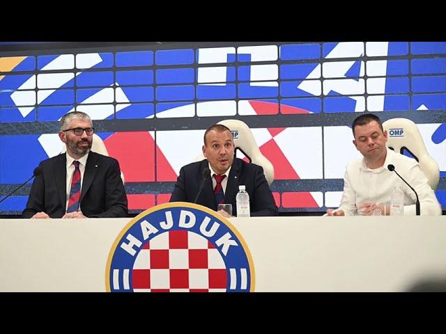 Ivan Bilić i Francois Vitali o prvim koracima i planovima za Hajduk