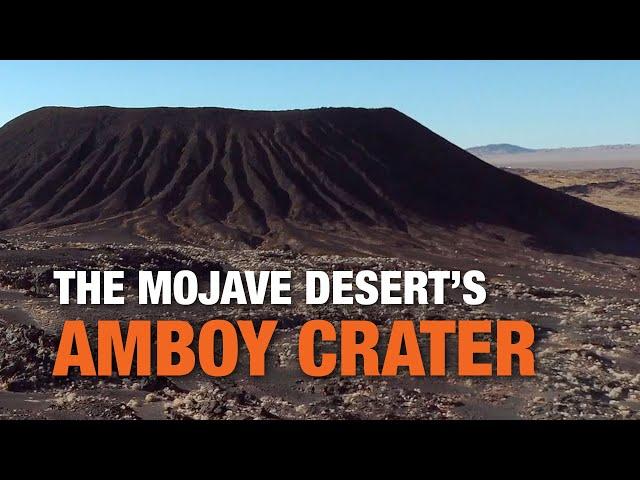 The Mojave Desert's Amboy Crater