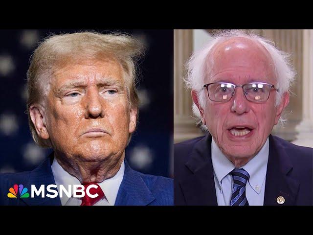 Sanders reacts to Trump blaming Democrats' rhetoric for political violence