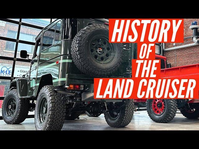 The History Of The Land Cruiser  #landcruiser #history #offroad #toyota #4x4 #evolution