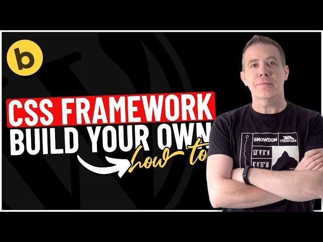 Stop Overcomplicating CSS Frameworks - Build Your Own with Ease!