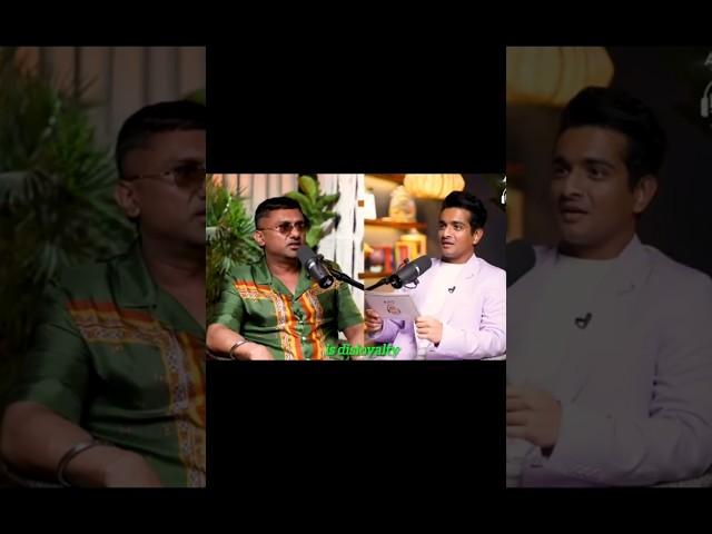 Ranveer Allahbadia asked question yo yo honey Singh #ytshorts #podcast #viralshort #indiansinger