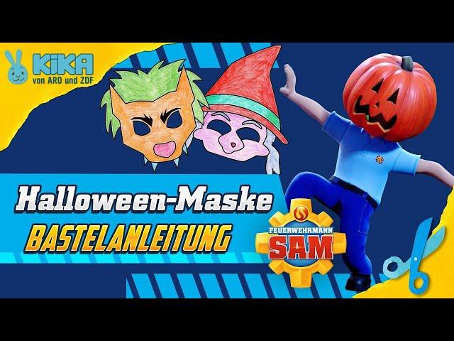 Feuerwehrmann Sam Halloween-MaskeBereit für Halloween in Pontypandy