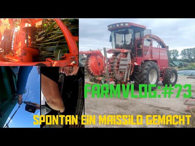 FarmVLOG:#73 Der erste Mais ist unter der Plane