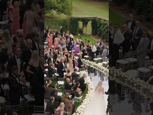 You’ve Never Seen A Wedding Aisle Like This… #weddingshorts #wedding