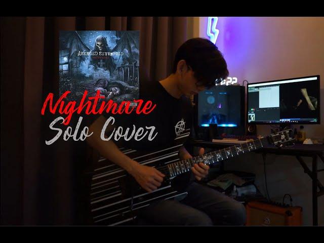 Nightmare - Avenged Sevenfold | Guitar Solo Cover | Syafiq Ayob