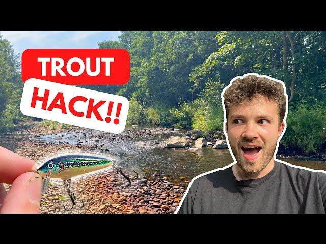 Trout Fishing - How to CHEAT! (SIMPLE Method, HUGE Results)