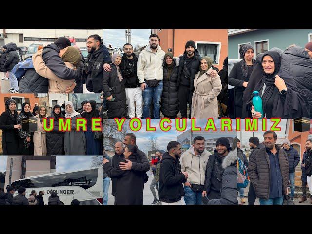 Kadirime umre için yol hazırlığı/maşallah umre yolcularımızı yolcu ettik çok heyecanlıydı hepsi