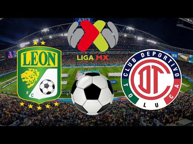 León VS Toluca / EN VIVO / México Liga MX Femenil-Round 1 / VAMOS León / VAMOS Toluca