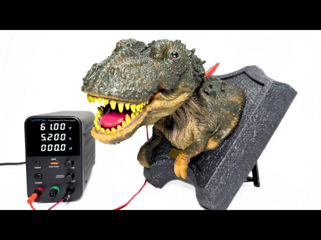 HIGH VOLTAGE Toys #23 | Singing Dinosaur (like Billy Bass)