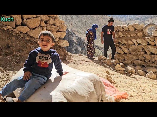 Life in the Zagros Mountains ️ The Daily Life of the Kuch Family ️