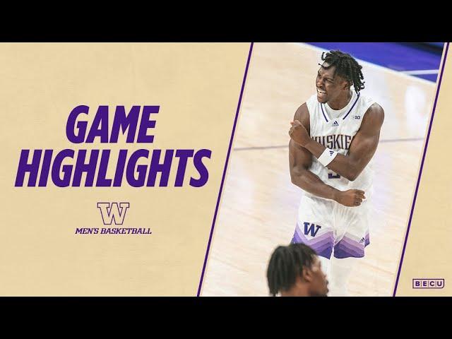 Washington 74, UMass Lowell 69 | Huskies Highlights