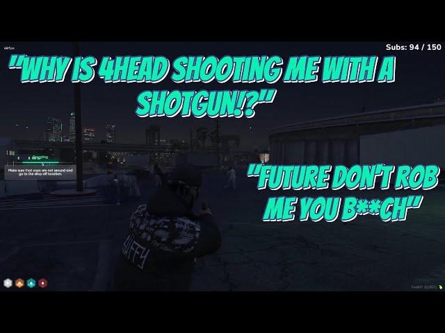 James Malding Gets Smoked By Besties While Doing a Boost & Future Robs Him | NoPixel 4.0 GTA RP