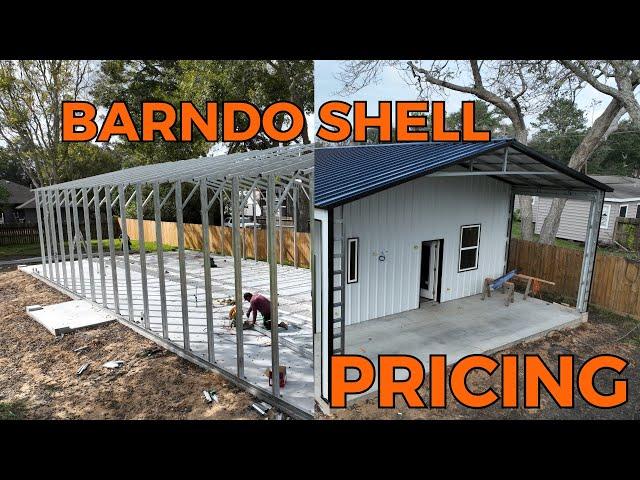 How much does a Barndominium Shell Cost? | 30'x70' Steel Building | WolfSteel Buildings