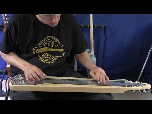 CERTANO LAP STEEL  C.L.1 DEMO BY TROY BRENNINGMEYER