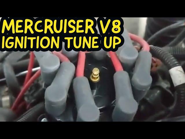 Mercruiser v8 - Distributor Cap Rotor and Wires - STEP BY STEP