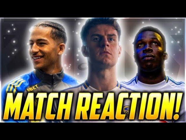 Unbelievable Leeds United v Burnley match reaction