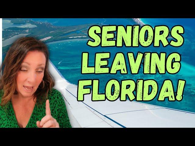 Seniors are RUNNING from Florida 2025! Heres why!